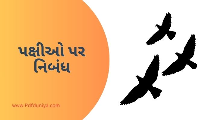 Birds Essay in Gujarati પક્ષીઓ પર નિબંધ ગુજરાતીમાં 200, 300, શબ્દો.