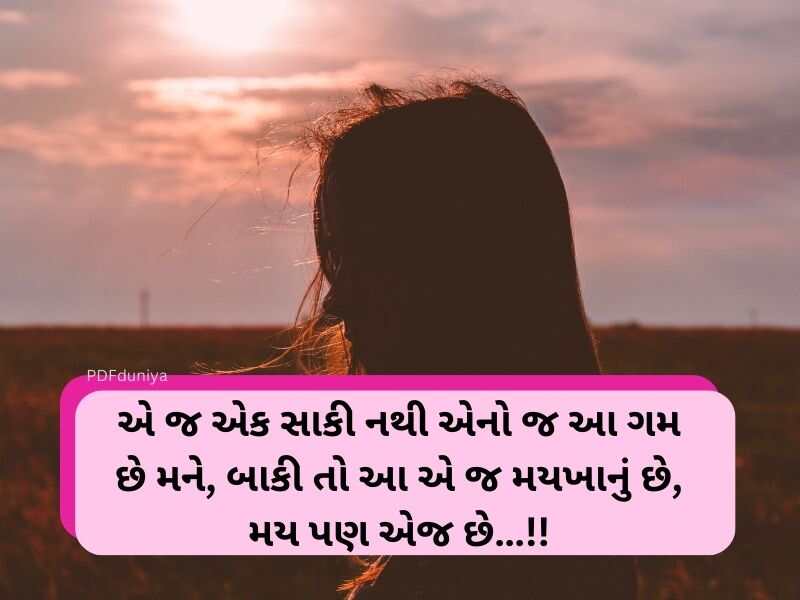 101+ એકલતા કોટ્સ ગજરાતી Feeling Alone Quotes in Gujarati